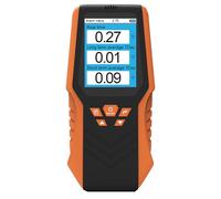 Rechargeable Radon Gas Tester Portable with Ionic Tech Real- Airborne Testing Instrument LCD Display for Public Spaces