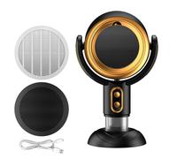 Rechargeable Ranges Hood Soot Fan Space Saving With Adjustable Gears Soot Purifying Fan ABS Texture For Cooking Use