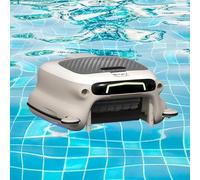 Rechargeable Robotic Pool Cleaner, Cordless Automatic Skimmer for Sediment and Leaves in Pools and Hot Tubs