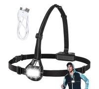 Rechargeable Running Lights - 10cm Night Safety Warning Light, Three Mode Outdoor Lighting | Visibility Tool for Runners Hikers Cyclists Climbers Jogging Trail Sports Adventure Gear