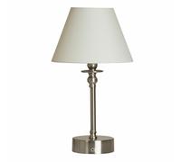 Rechargeable Satin Nickel Table Lamp Satin Nickel