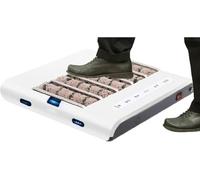 Rechargeable Shoe Cleaner - Waterless, 1000PA Suction, Cleans in 5 Seconds for Home and Office Use