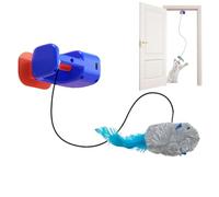 Rechargeable Silent Electronic Cat Toy Hanging | Indoor Car Cat Steering Wheel For Small Medium Large Sizes Home Apartment Jamb
