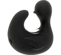 Rechargeable silicone vibrating finger thimble Duckymania Black/Silver, Poids 0.054 Kg, Color Black