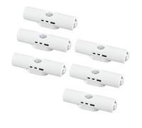 Rechargeable Smart LED Motion Sensor Ambient Light, Rechargeable Motion Sensor Wall Lights for Bedrooms, Hallways, Staircases, Wireless & Easy to Install (7 Colors,4 pcs)