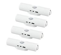 Rechargeable Smart LED Motion Sensor Ambient Light, Rechargeable Motion Sensor Wall Lights for Bedrooms, Hallways, Staircases, Wireless & Easy to Install (7 Colors,6 pcs)
