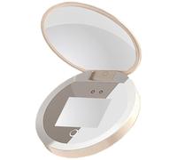 Rechargeable Smarts Uvs Camera Mirrour For Sunscreen Test 2X Magnification Makeup Mirrour Compact Vanity Mirrour Womens Makeup With Uvs Camera