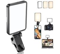 Rechargeable Soft Selfie Light for Phone, Camera, Laptop, 3000mAh Portable LED Light for Pictures, Phone Light Clip for Selfie, Vlog, TikTok, Makeup, Video Conference