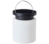 Rechargeable Solar LED Lantern, Silicone RGB Breathing Light with Handle