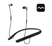 Rechargeable Sound Amplifier for Adults,Voice Enhancer Device, Wireless Neckband Headphones with Remote Microphone for TV and Talking, 20+ Hours of Use