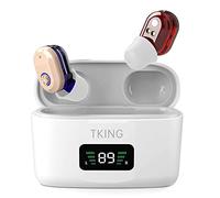 Rechargeable Sound Amplifier for Seniors,Voice Enhancer Device and Personal Audio Amplifier,Dual Microphone Improve Sound Location, Hearing Assistance for TV and Talking (2 Pieces)