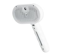 Rechargeable Spritz Defur Comb, Cat Steaming Brush with Water Tank, 4.53x2.76x7.87 inches Pet Spray Depilatory Comb and Dog Hair Remover for Indoor Cats Grooming Supplies