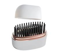 RECHARGEABLE STRAIGHTEN COMB - 3 Position Hot Comb, Portable Styling Tool, Fast Heat Technology | Compact 3.34" Design with Use, Effortless Styling for