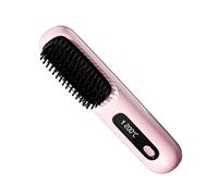 Rechargeable Styling Comb, Anti-Frizz Straightening Brush, 3cm Hair Heating Tool with Ionic Care, Portable Beauty Straightener Kit, Hair Tool with Modern Style, Coi Brush