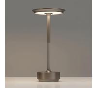 Rechargeable Table Lamps Cordless, Portable 5000mAh Outdoor Table Light, 3 Color Stepless Dimming LED Table Lamp with Memory Function, for Home/Dinner/Patio/Restaurant.(Cafe)