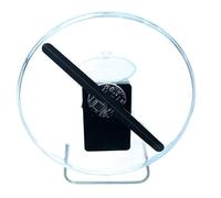 Rechargeable Table Top 3D Hologram LED Fan Small Size With High Capacity Battery