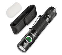 Rechargeable Tactical Torch with Holster - Sofirn SC31T Super Bright LED Torches, Powerful Torches for Emergencies, 2000lm Pocket Hand Flashlight for Home Camping Hiking, Battery Powered, Waterproof