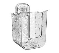 Rechargeable Thermals Container Box | No Storage Holder for Bath Tissue Organizer for Drilling | Tissue Box Case for Bathroom, Bedroom