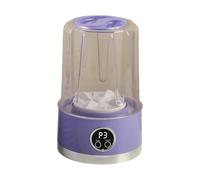 Rechargeable Tiny Undergarment Washer Augmenter Rotation Technology 4000mAh Battery Double Wash Modes Waterproof Plan Compact Transportable Laundry Device Rechargeable Tiny Underwear Washer