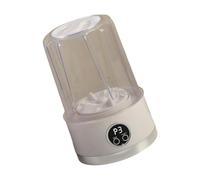 Rechargeable Tiny Undergarment Washer Augmenter Rotation Technology 4000mAh Battery Double Wash Modes Waterproof Plan Compact Transportable Laundry Device ABS Space-Saving Portable Washer