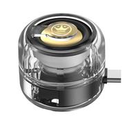 Rechargeable Type-C External Sound Unit, Transparent | Small Plug-in Playback Companion for Handsets, Music, Calls, Portable Use