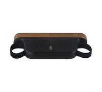 Rechargeable USB Car Fan for Backseat, Sleek Design, Adjustable Wind Speed, Perfect for Long Drives and Comfortable Journeys (Wood Grain)