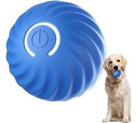 Rechargeable USB Dog Toy Balls with LED Flash Lights - Interactive Rolling Ball Toys for Dog Lovers