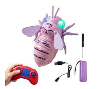 Rechargeable Wall Car, Climbing Bee Toy, 6.65x6.57 Inches Portable Vehicle with LED Eyes Feature, Crawler, Fun Party Car with Bright Style, Birthday Accessory for Home and Outdoor Play
