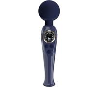 Rechargeable wand vibrator Pretty Love Skyler black, LCD, Poids 0.304 Kg, Color Violet
