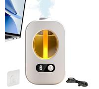 Rechargeable Waterless Diffuser - Silent Air Freshener with 6 Levels, Automatic Oil Dispenser, Portable Perfume Machine | Compact Battery Operated Diffuser for Home, Office, Car, Bathroom,