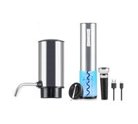 Rechargeable Wine Opener Aerator and Set Electric Corkscrew Suitable for Various Bottles Opening Electric Set