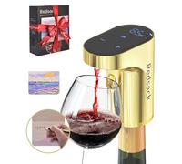 Rechargeable Wine/Whiskey/Liquor Electric Dispenser, Automatic Decanter/Aerator/Pourer, Smart Quantitative Dispensing Adjustable 0-999ml, Men's/Women Birthday Gift, Exclusive Card (for Friend)