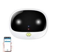 Rechargeable Wireless Dog Fence Collar with Realtime Tracking, Waterproof Locator, Smart LED Light, Low Battery Alarm for Small to Medium Dogs