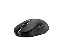 Rechargeable Wireless Gaming Mouse, 3200 DPI Bluetooth/2.4G, 7 Color LED, 8 Backlight Modes, 6 Buttons, Adjustable DPI with AI Codriver, Black