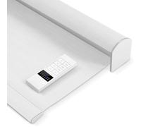 Rechargeable Wireless Motorized Roller Shades - Easy Installation Energy Efficient Customizable Light Control for Home/Office Modern Window Treatments (82028G)