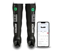 Rechargeable Wireless Pressotherapy for Home, Massager for Tired Legs, Improves Circulation Muscle Recovery Lymphatic Drainage Cellulite Premium Quality Autonomy Battery 3H (M)