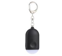 Rechargeable Women Personal Alarm Flashlight Keychain