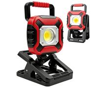 Rechargeable Work Light,Magnetic Work Light,1000 LM USB LED Work Lights,2 Light Modes Portable Portable COB Flood Light,4000 mAh Battery Inspection Light,360°Rotation for Workshop,Car Repair
