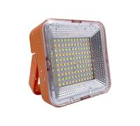 Rechargeable Work Light - Outdoor LED Light for Camping - Small Waterproof Solar Torch for Workshop, Car Repair Construction Site Use in Garage, Adventure