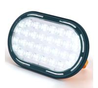 Rechargeable Work Light Solar Work Lamp 30W LED Floodlight Portable Outdoor Lights 4 Light Modes IP65 Waterproof Emergency Security Light with Power Bank Function for Camping Hiking