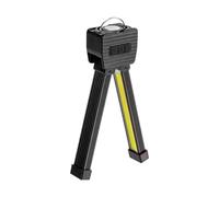 Rechargeable Work Light | Waterproof Foldable with Hooks 7th Speed Dimming Torch for Training Fitness Performance Stage Home Camping