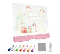 Rechargeable Writing Pad with Markers LED Drawing Board for Kids