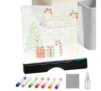 Rechargeable Writing Pad with Markers LED Drawing Board for Kids