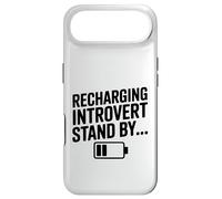 Recharging Introvert Stand By Funny Quote design Case for iPhone Air