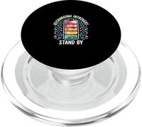 Recharging Introvert Stand By Social Exhaustion |- PopSockets PopGrip for MagSafe
