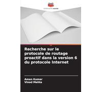 Recherche sur le protocole de routage proactif dans la version 6 du protocole Internet