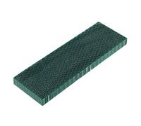 RECHERE 1pcs Knife Handle Scale Slabs Grips C-Tek Resin Snakeskin Honeycomb Pattern Knives Sword Making Material Green 120X40X8mm