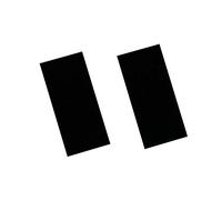 RECHERE 2pcs Knife Handle Liner Spacer G10 Black Knives Sword Gun Making Material 180X80X1mm