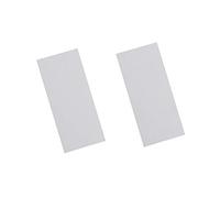 RECHERE 2pcs Knife Handle Liner Spacer G10 White Knives Sword Gun Making Material 180X80X1mm
