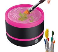 Rechory Automatic Electric Makeup Brush Cleaner | Foundation Brush Makeup Sponge Washer | Portable Beauty Cosmetic Tool Cleansing Washer for Skin Care Enthusiasts Professional Artists Cosmetology